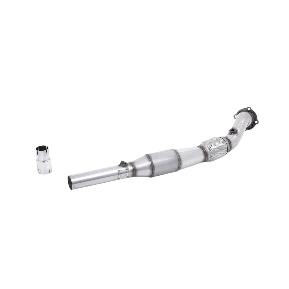 Milltek Large Bore Downpipe and Hi-Flow Sports Cat Exhaust Audi A3 1.8T 2WD 3 and 5-Door 96-04 - Image 2