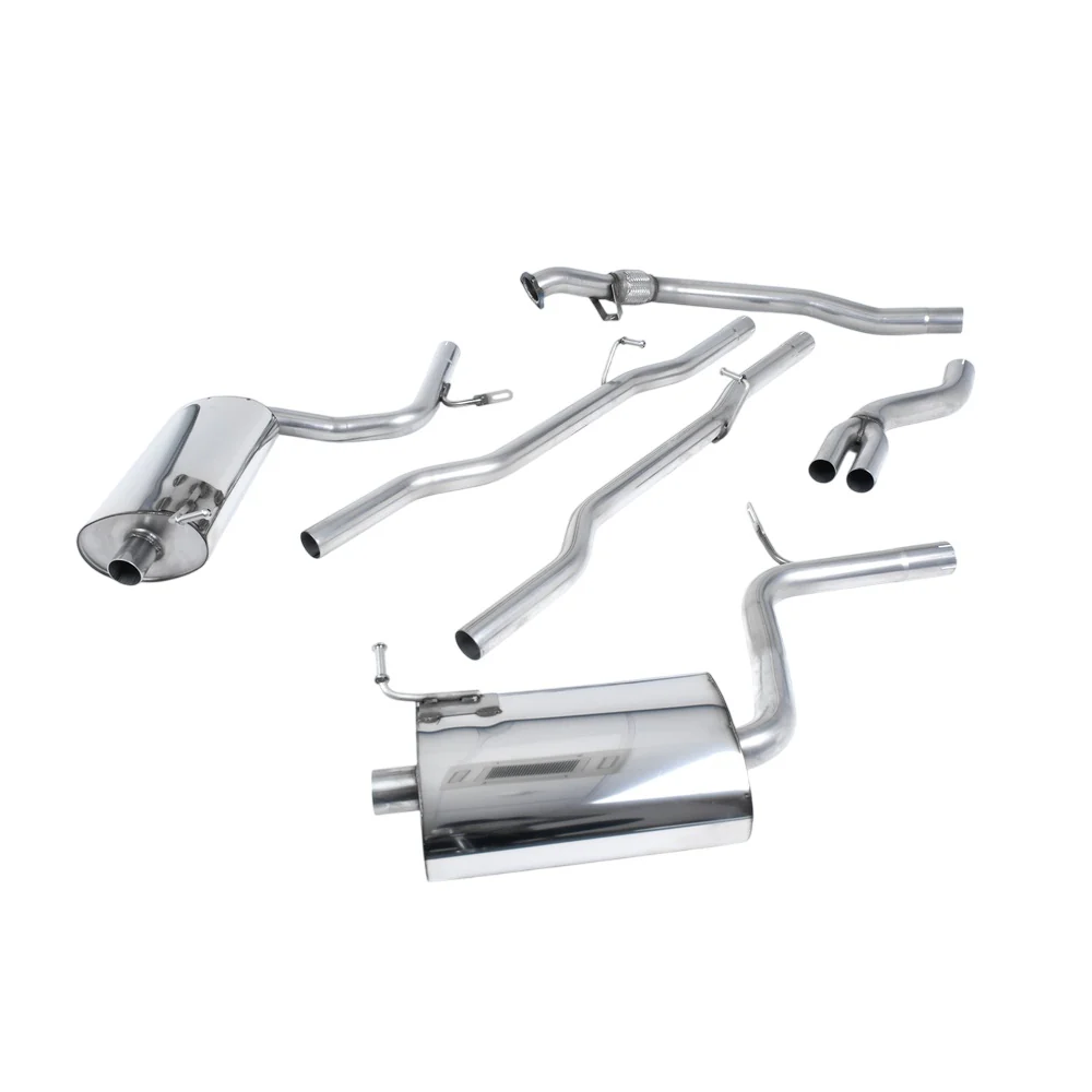 Milltek Cat Back Exhaust Audi A4 1.8T B6 Quattro Saloon Avant 163BHP (5-Speed) 01-05 - Image 6
