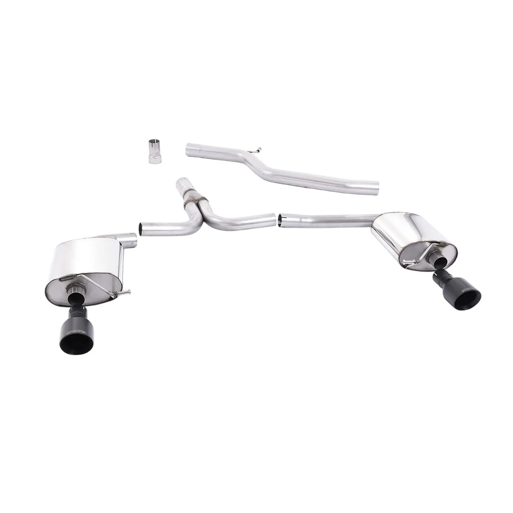 Milltek Cat Back Exhaust Audi A4 2.0 TDi B8 140PS / 177PS 2WD Saloon and Avant (S-Line models only) 09-11 - Image 4