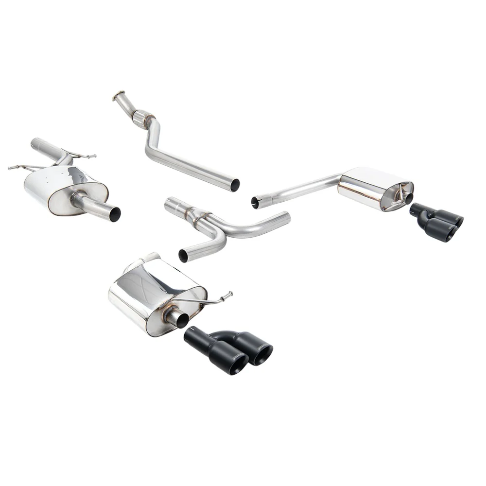 Milltek Cat Back Exhaust Audi A4 2.0 TFSi S-Line B8 (2WD and Quattro manual-only) Saloon and Avant 08-11 - Image 3