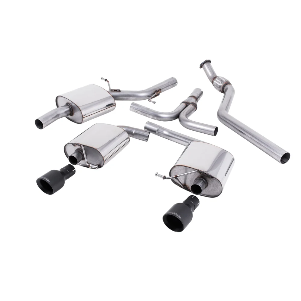 Milltek Cat Back Exhaust Audi A5 Coupe S-Line 2.0 TFSi 2WD and Quattro (manual only) 08-25 - Image 2