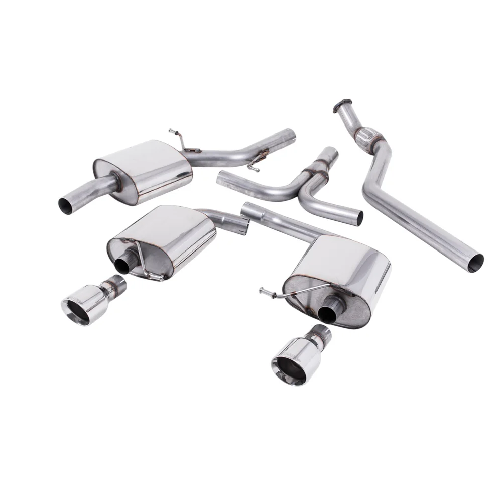 Milltek Cat Back Exhaust Audi A5 Coupe S-Line 2.0 TFSi 2WD and Quattro (manual only) 08-25 - Image 3