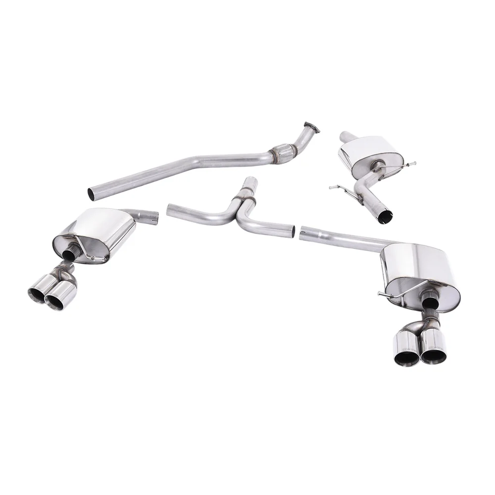 Milltek Cat Back Exhaust Audi A5 Coupe S-Line 2.0 TFSi 2WD and Quattro S-Tronic 08-25 - Image 2