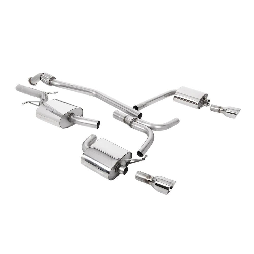 Milltek Cat Back Exhaust Audi A5 Sportback 2.0 TFSi 2WD and Quattro Manual 09-25 - Image 2