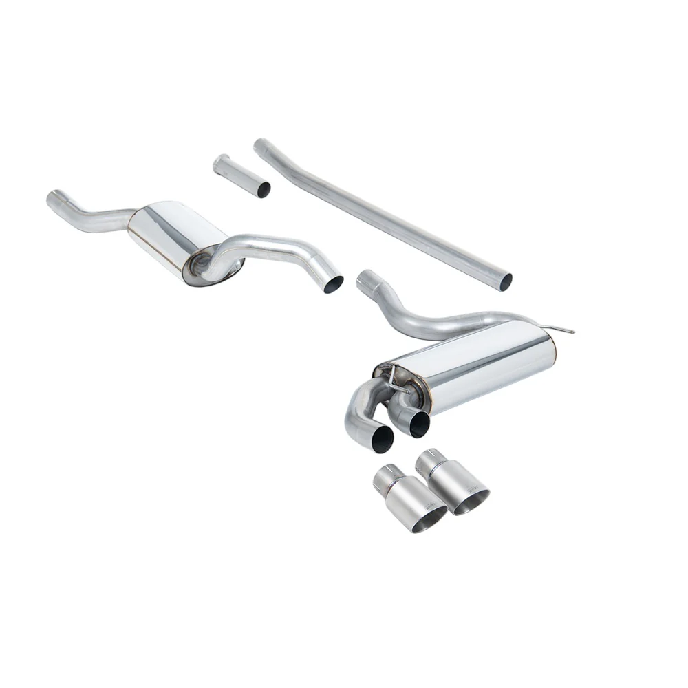 Milltek Downpipe-back Exhaust Audi Coupe UR Quattro 10v Turbo 81-89 - Image 5
