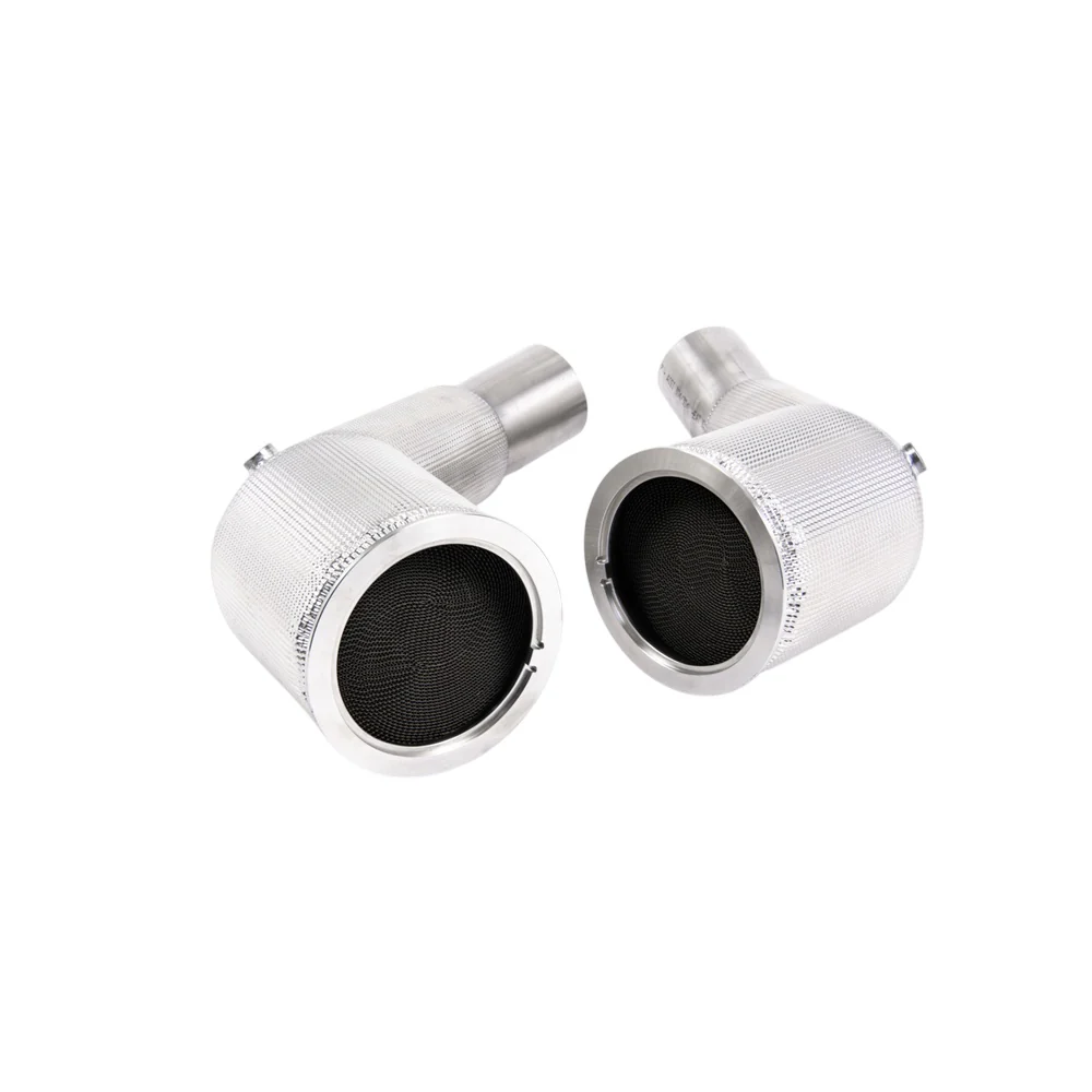 Milltek Large Bore Downpipes and Hi-Flow Sports Cats Exhaust Audi RS7 C8 4.0 V8 Bi-Turbo (OPF/GPF Models) 19-25 - Image 2