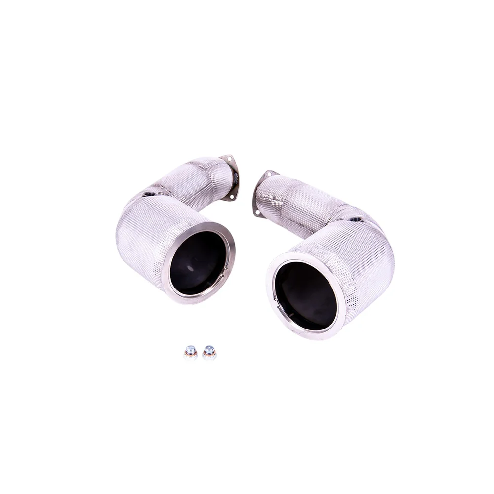 Milltek Large-bore Downpipe and De-cat Exhaust Audi SQ8 4.0 V8 Bi-Turbo (Non OPF / GPF Equipped Models) 20-25