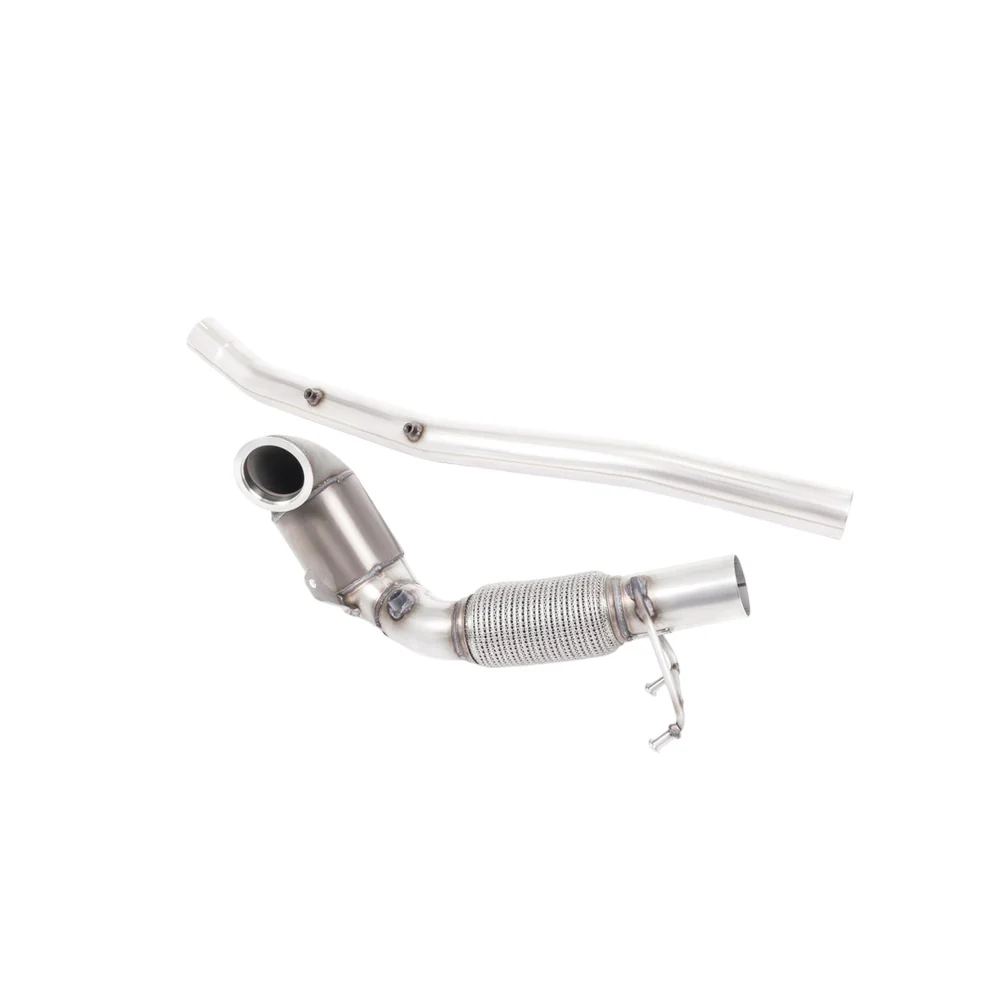 Milltek Large Bore Downpipe and Hi-Flow Sports Cat Exhaust Audi S3 2.0 TFSi Quattro 3-Door 8V.2 (GPF Equipped Models Only) 19-20 - Image 4