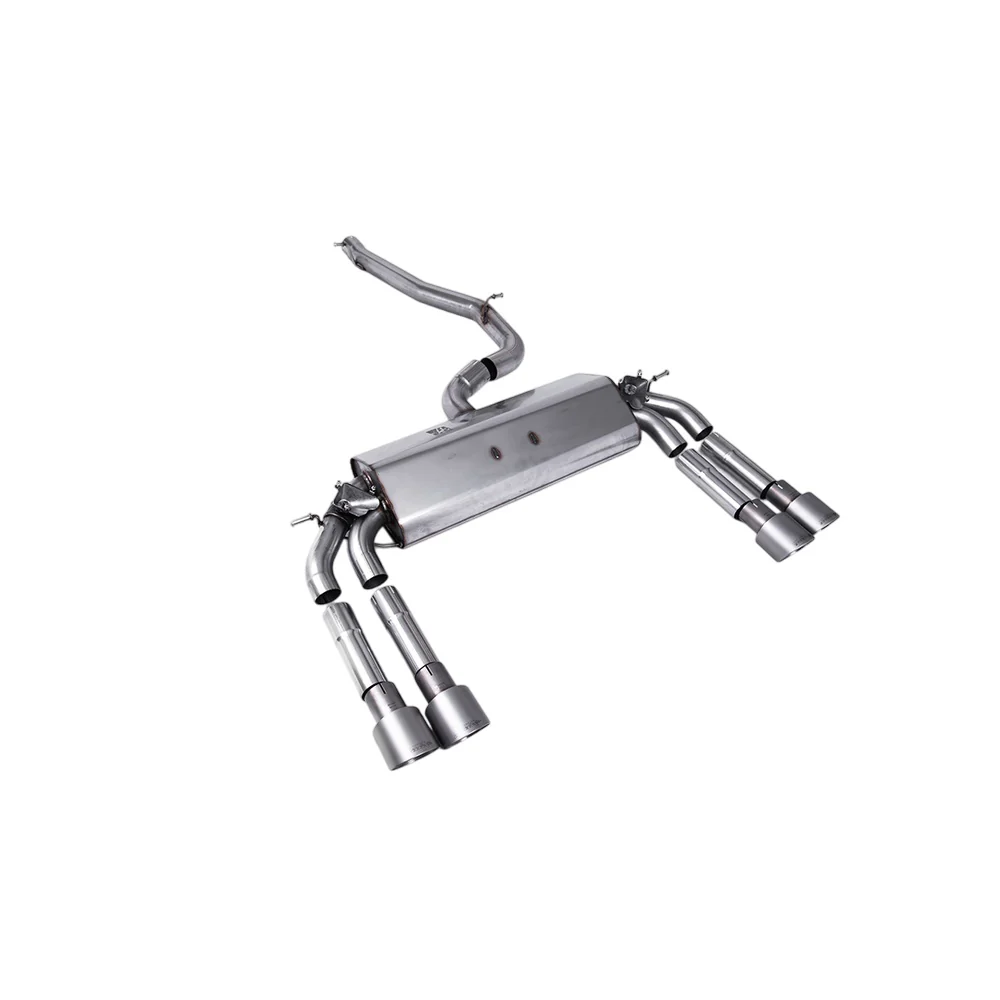 Milltek Cat Back Exhaust Audi S3 2.0 TFSi Quattro Saloon and Cabrio 8V.2 (GPF Equipped Models Only) 19-20 - Image 2