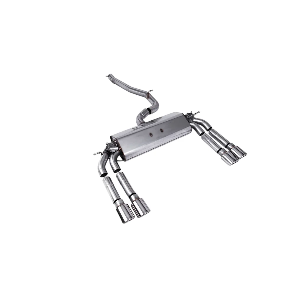 Milltek Cat Back Exhaust Audi S3 2.0 TFSi Quattro Saloon and Cabrio 8V.2 (GPF Equipped Models Only) 19-20 - Image 3