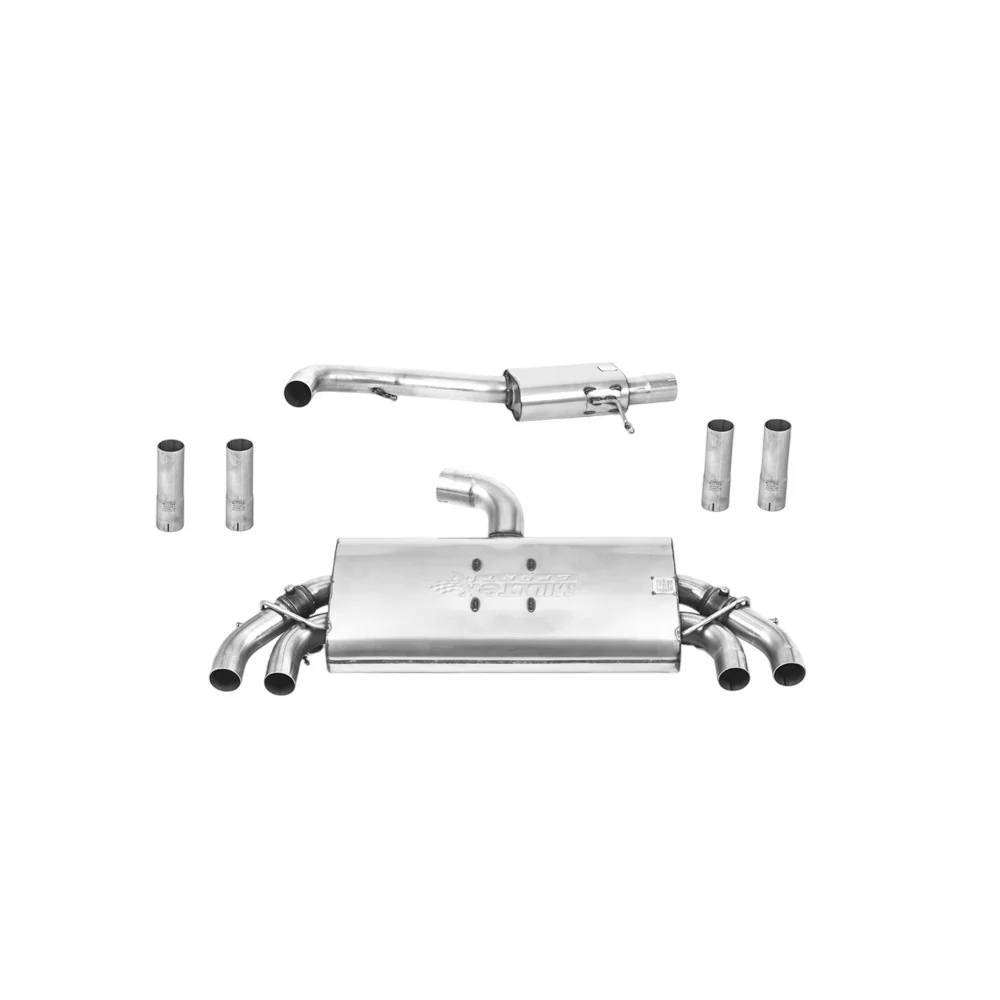 Milltek Cat Back Exhaust Audi S3 2.0 TFSi Quattro Saloon and Cabrio 8V.2 (GPF Equipped Models Only) 19-20 - Image 8