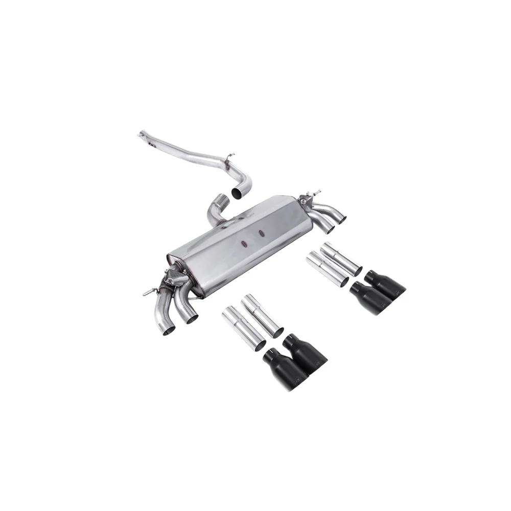 Milltek Cat Back Exhaust Audi S3 2.0 TFSi Quattro Saloon and Cabrio 8V.2 (GPF Equipped Models Only) 19-20 - Image 9