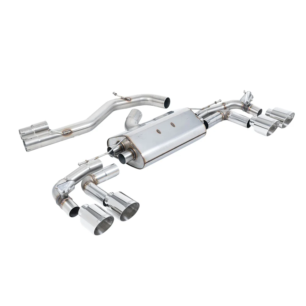 Milltek Particulate Filter-back Exhaust Audi S3 2.0 TFSi Quattro Sportback 310PS 8Y (OPF/GPF Models Only) 20-25 - Image 9