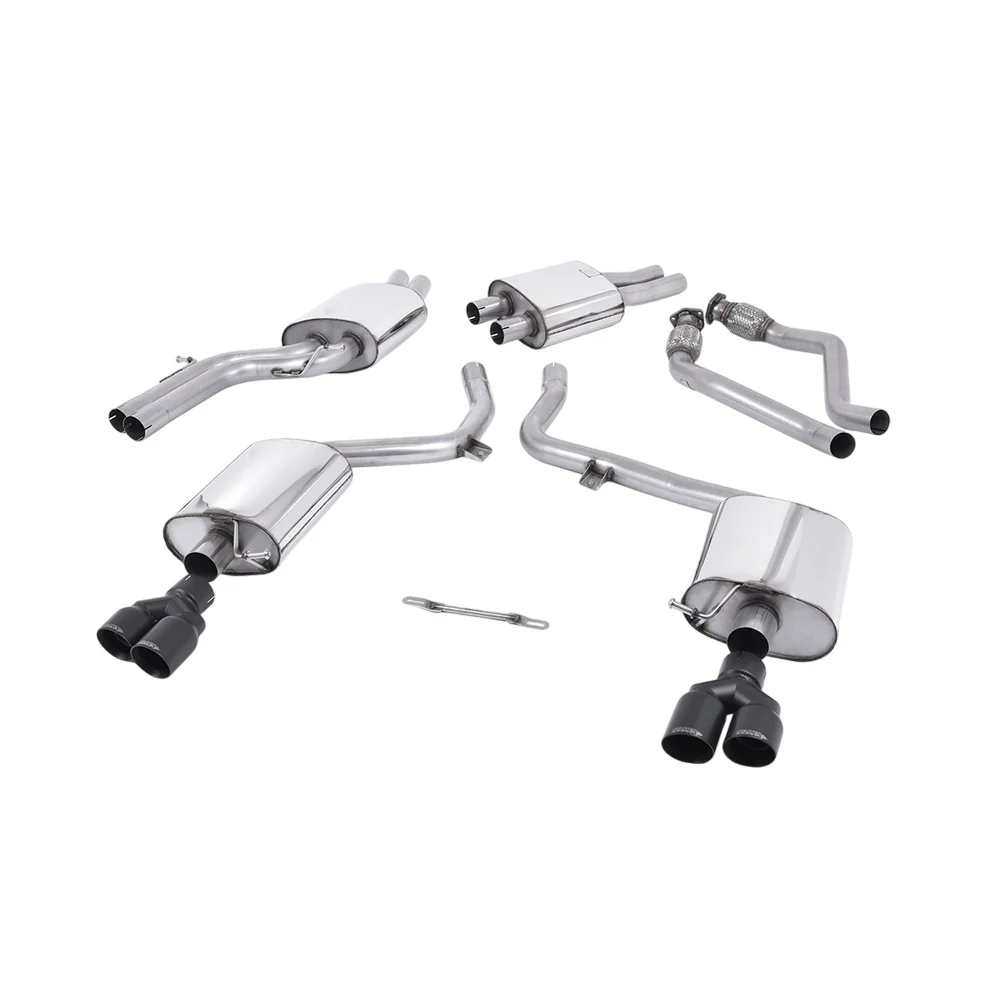Milltek Cat Back Exhaust Audi S4 3.0 Supercharged V6 B8 09-12 - Image 6