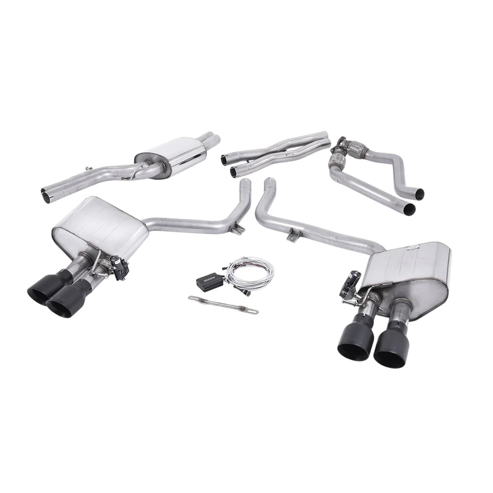 Milltek Cat Back Exhaust Audi S4 3.0 Supercharged V6 B8.5 12-16 - Image 5