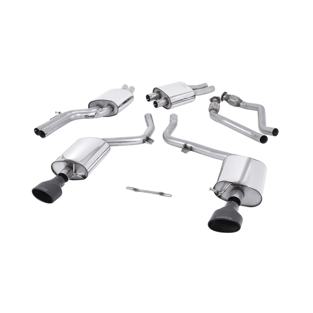 Milltek Cat Back Exhaust Audi S5 3.0 TFSi B8 Coupe and Cabriolet (S-Tronic) 09-11 - Image 7