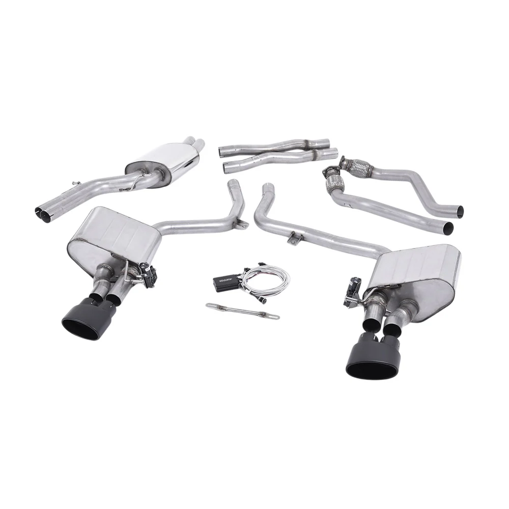 Milltek Cat Back Exhaust Audi S5 3.0 TFSi B8 Sportback 10-11 - Image 4