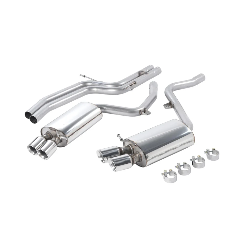 Milltek Cat Back Exhaust Audi S5 4.2 V8 B8 Coupe (Manual Only) 07-11 - Image 2