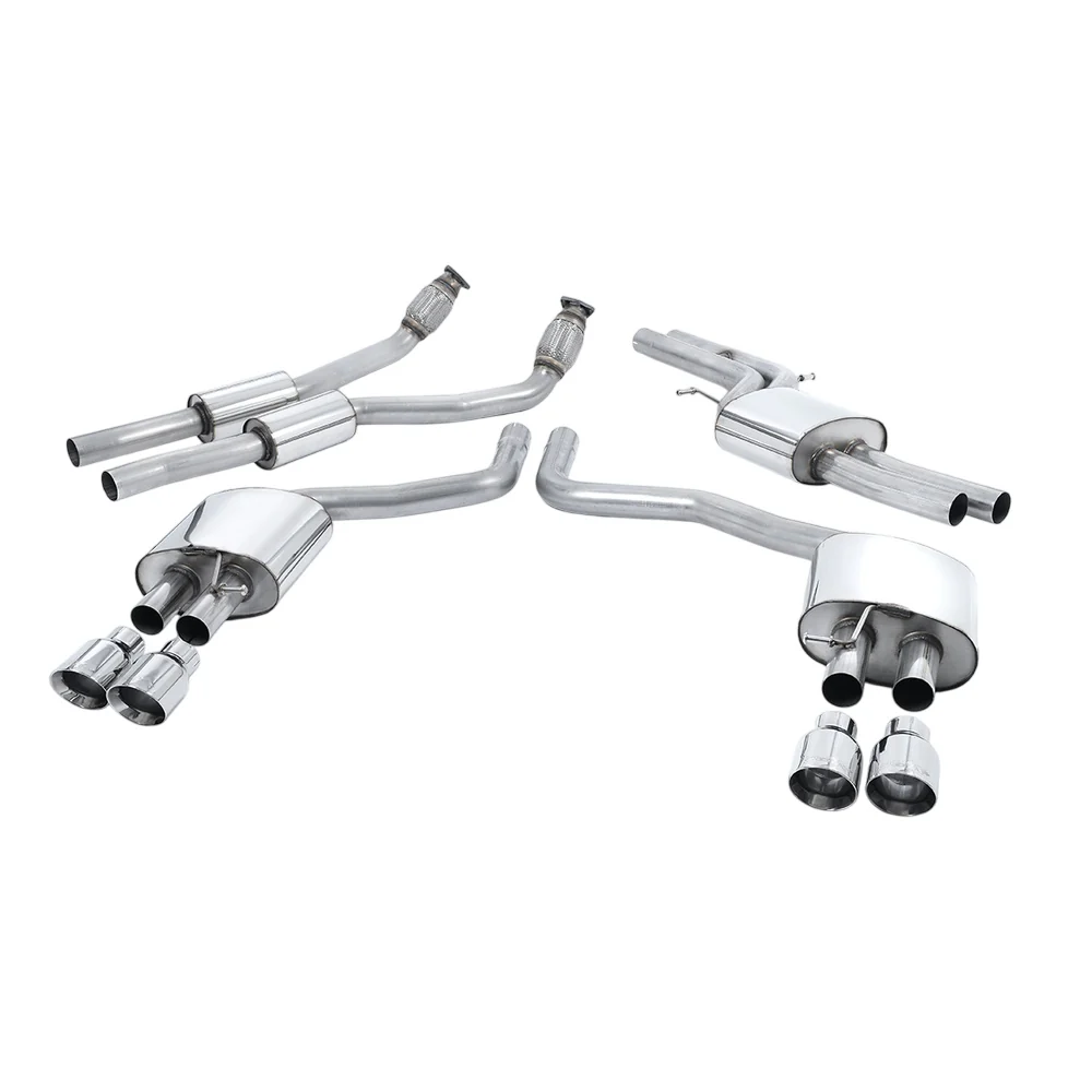 Milltek Cat Back Exhaust Audi S7 Sportback 4.0 TFSi Quattro S-Tronic 12-18 - Image 2