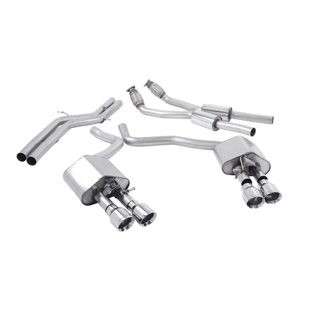 Milltek Cat Back Exhaust Audi S7 Sportback 4.0 TFSi Quattro S-Tronic 12-18 - Image 3