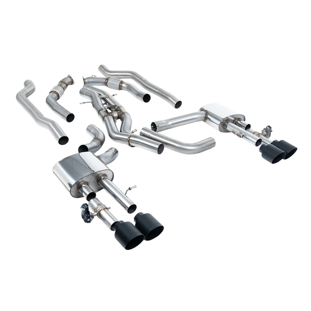 Milltek Cat Back Exhaust Audi S8 D5 4.0 TFSi V8 Saloon / Sedan Standard Wheel Base (Non OPF/GPF US/ROW Models) 20-25 - Image 6