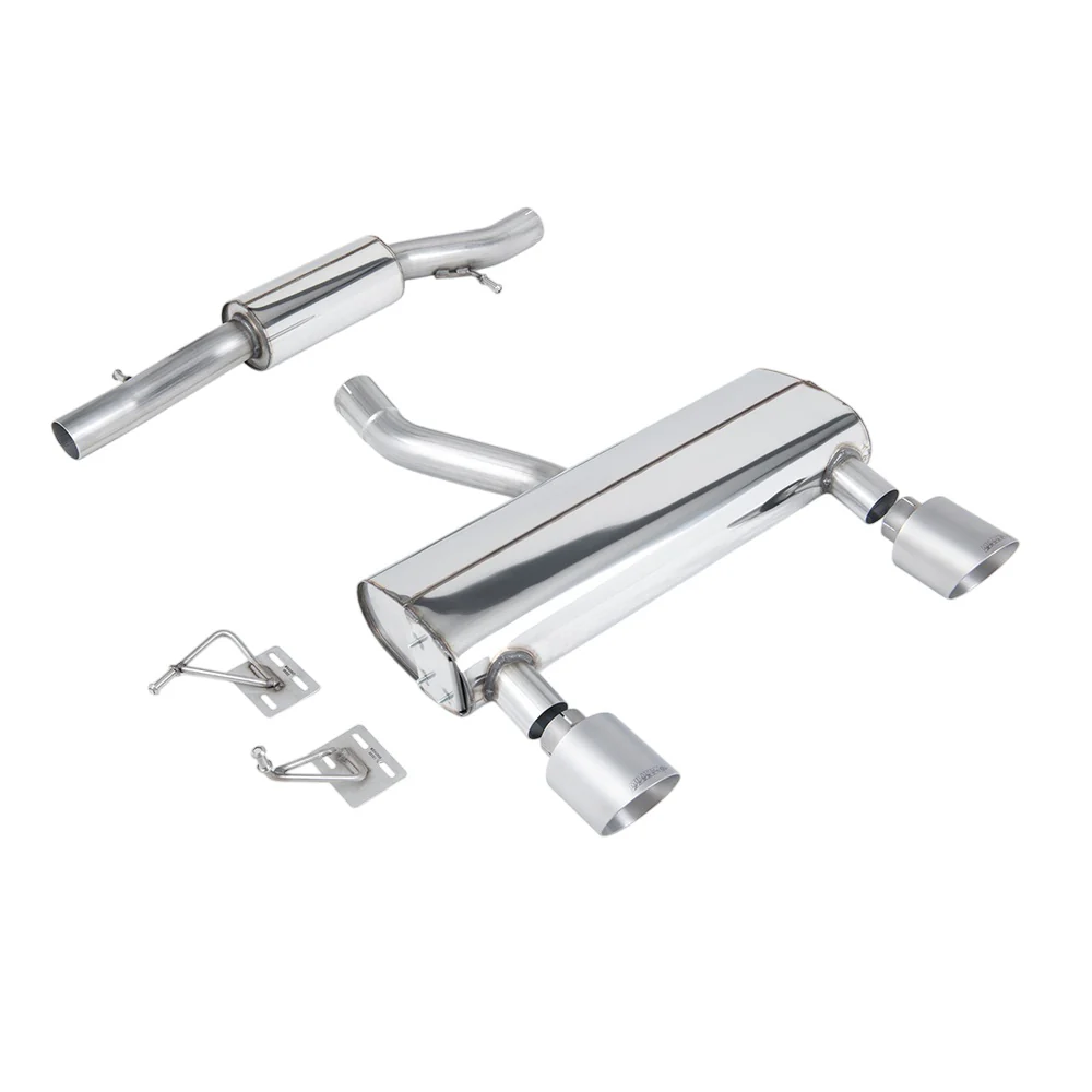Milltek Cat Back Exhaust Audi TT 3.2 V6 Quattro Coupe and Roadster 03-06 - Image 2