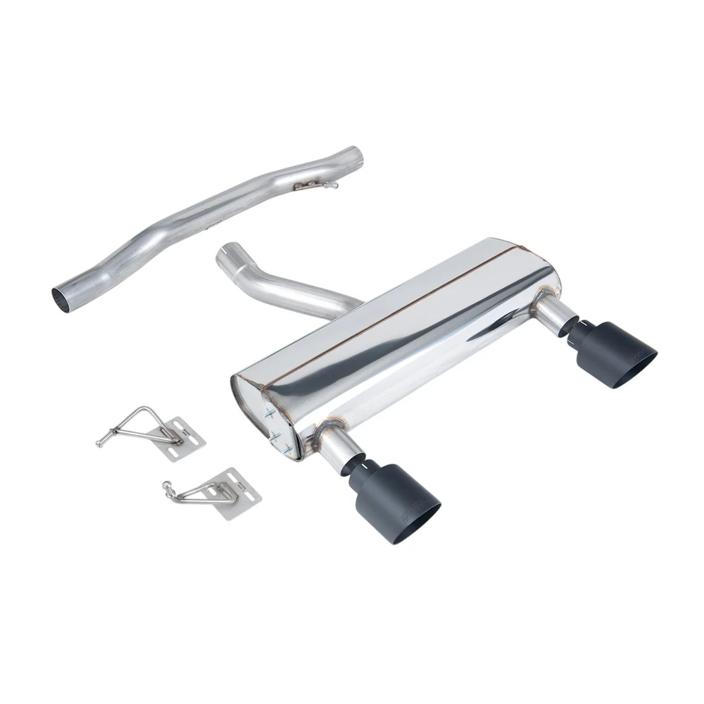 Milltek Cat Back Exhaust Audi TT 3.2 V6 Quattro Coupe and Roadster 03-06 - Image 8