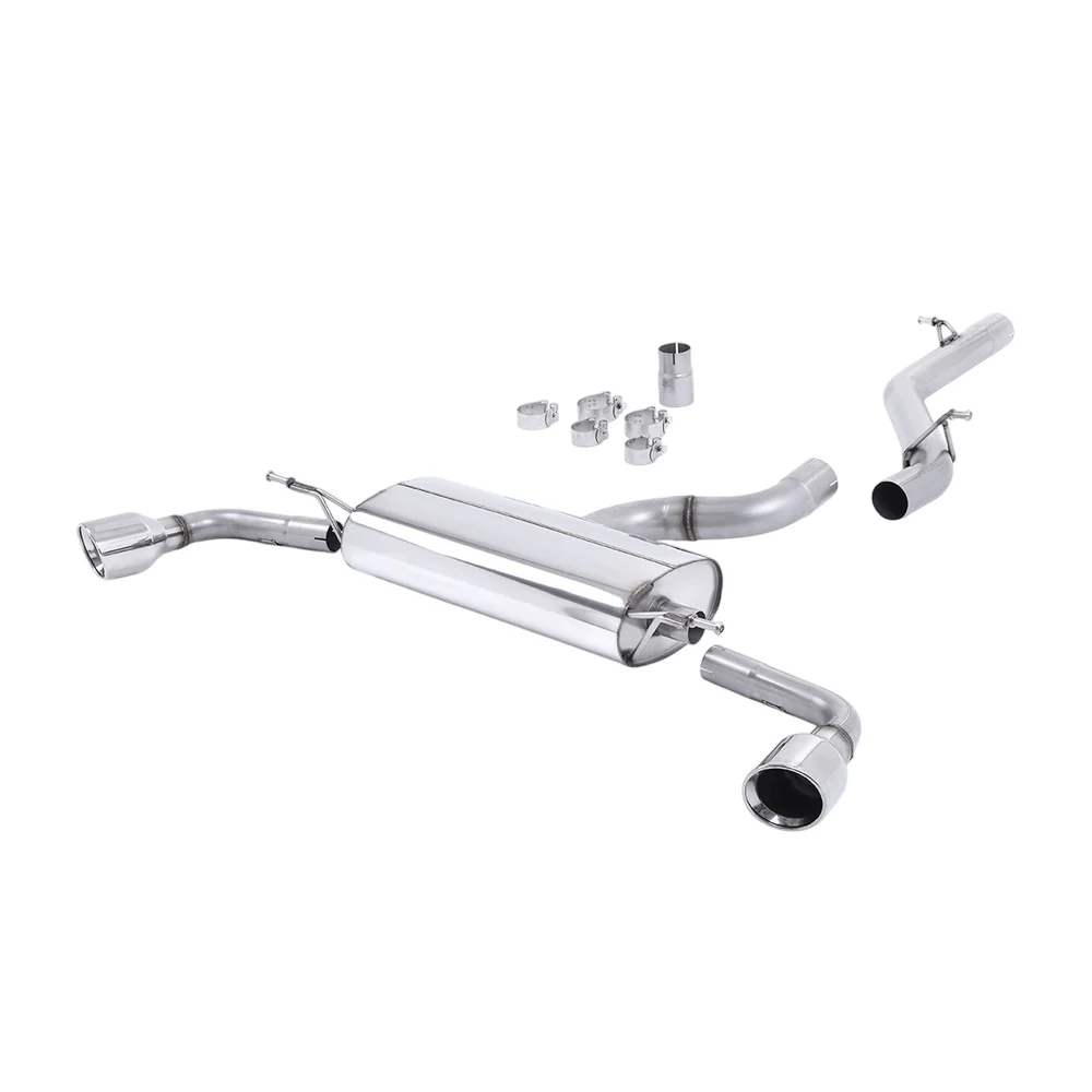 Milltek Cat Back Exhaust Audi TT Mk2 3.2 Quattro 06-10 - Image 4