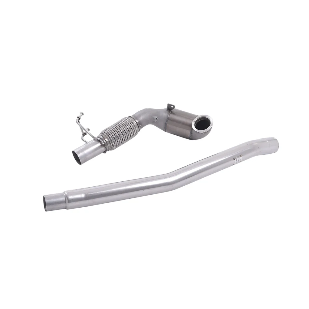 Milltek Cast Downpipe with Race Cat Exhaust Audi TT Mk3 TTS 2.0 TFSi Quattro (Non-OPF/GPF Models) 15-18 - Image 2