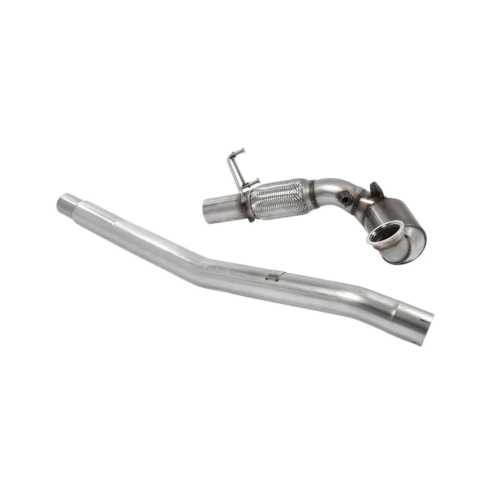Milltek Large Bore Downpipe and Hi-Flow Sports Cat Exhaust Audi TT Mk3 TTS 2.0 TFSi Quattro (Non-OPF/GPF Models) 15-18 - Image 2