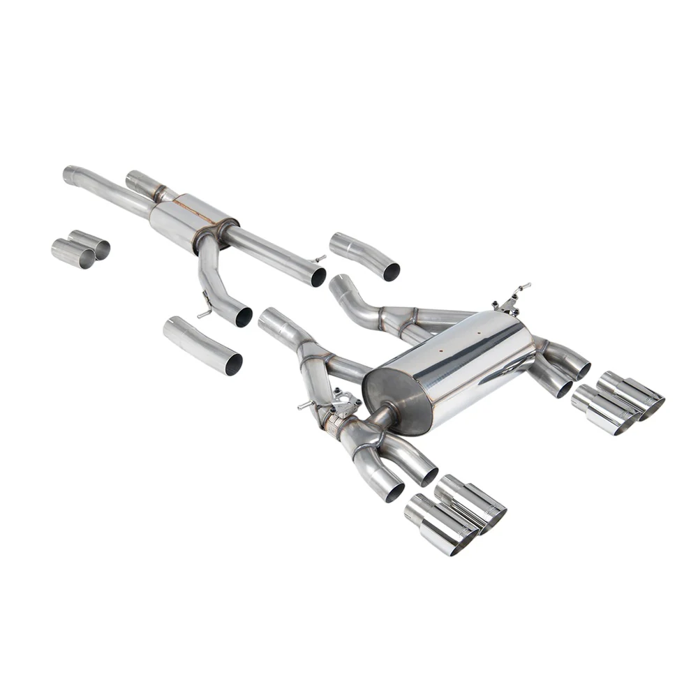 Milltek Cat Back Exhaust BMW 3 Series F80 M3 and M3 Competition Saloon (Non OPF/GPF Models Only) 14-18 - Image 11