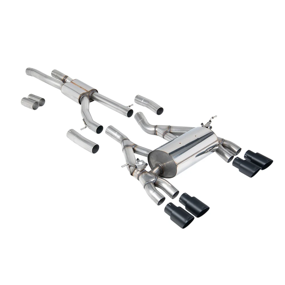 Milltek Cat Back Exhaust BMW 3 Series F80 M3 and M3 Competition Saloon (Non OPF/GPF Models Only) 14-18 - Image 12