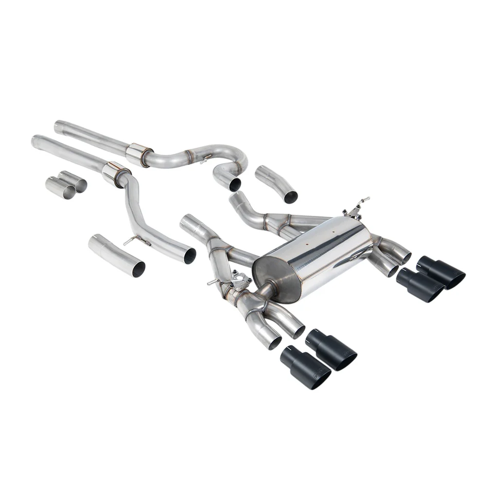Milltek Cat Back Exhaust BMW 3 Series F80 M3 and M3 Competition Saloon (Non OPF/GPF Models Only) 14-18 - Image 4