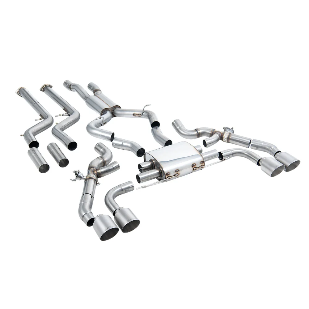 Milltek Downpipe-back Exhaust BMW X4 X4M / X4M Comp (G02) 3.0 (with OPF/GPF S58 Engine LCI only) 22-25 - Image 3