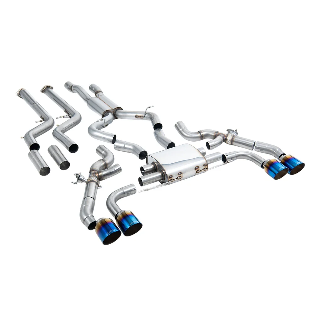 Milltek Downpipe-back Exhaust BMW X4 X4M / X4M Comp (G02) 3.0 (with OPF/GPF S58 Engine LCI only) 22-25 - Image 4