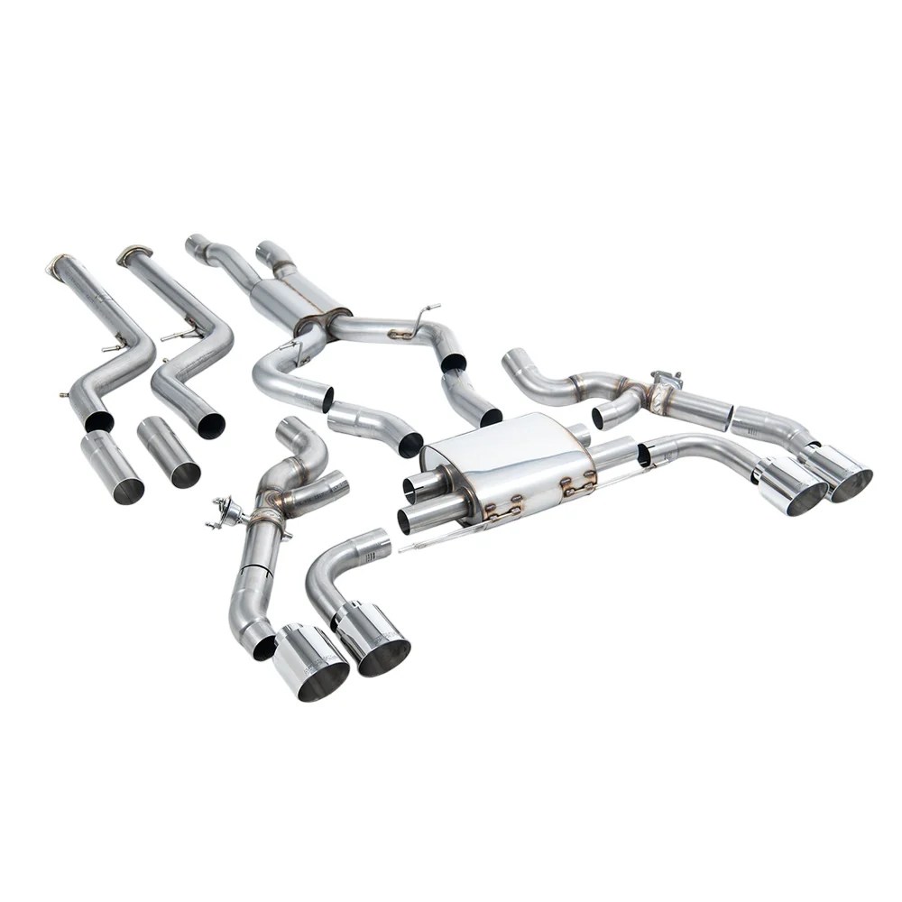 Milltek Downpipe-back Exhaust BMW X4 X4M / X4M Comp (G02) 3.0 (with OPF/GPF S58 Engine LCI only) 22-25 - Image 9