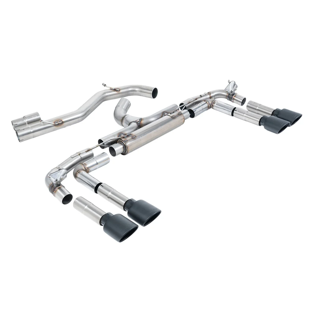 Milltek Cat Back Exhaust Audi S3 2.0 TFSi Quattro Saloon / Sedan 310PS 8Y (North American / Non-OPF Models Only) 22-25 - Image 13