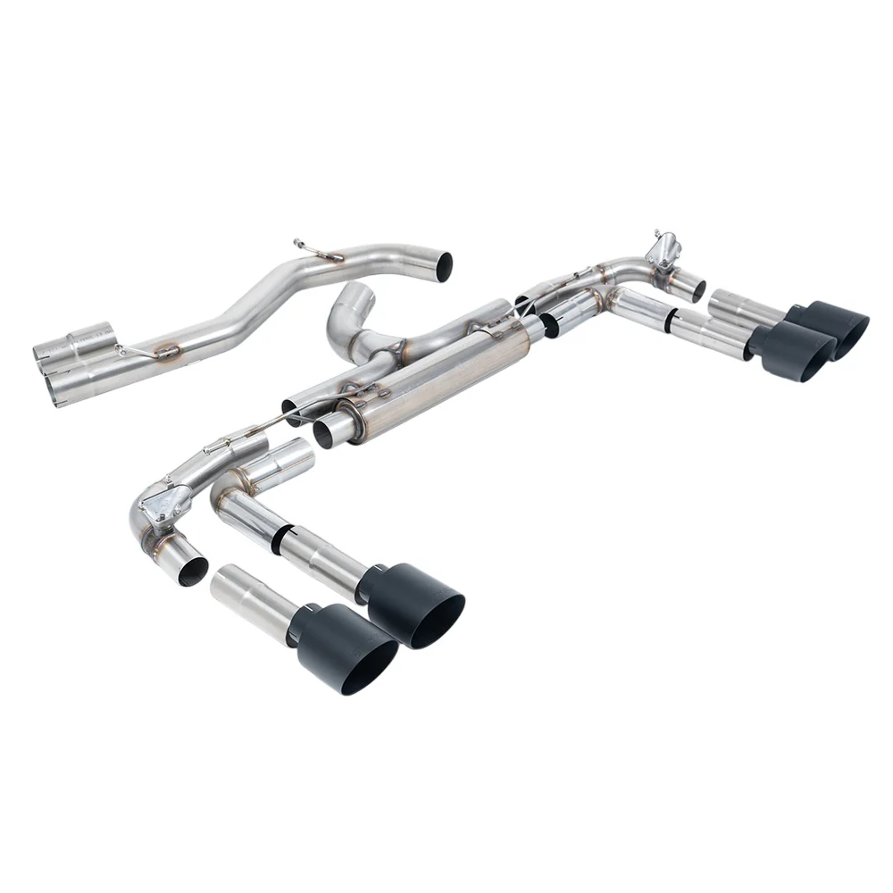 Milltek Cat Back Exhaust Audi S3 2.0 TFSi Quattro Saloon / Sedan 310PS 8Y (North American / Non-OPF Models Only) 22-25 - Image 4