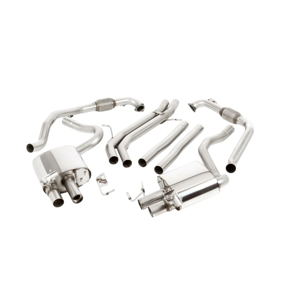 Milltek Cat Back Exhaust Audi S4 3.0 Turbo V6 B9 Saloon / Sedan and Avant (Non Sport Diff Models) RHD Cars Only 16-25 - Image 8