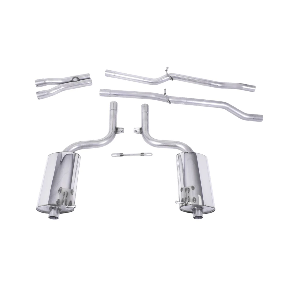 Milltek Cat Back Exhaust Audi S4 4.2 V8 Quattro B6 Saloon / Sedan Avant and Cabriolet 03-05 - Image 4