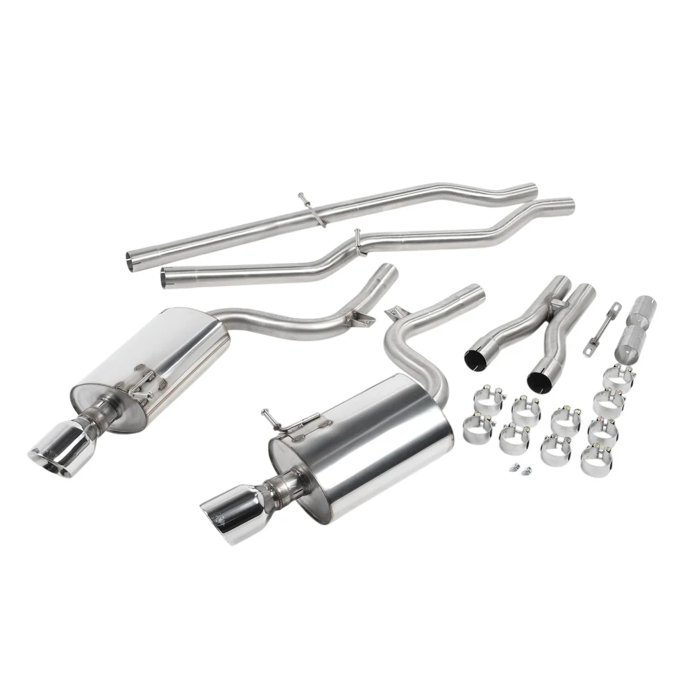 Milltek Cat Back Exhaust Audi S4 4.2 V8 Quattro B6 Saloon / Sedan Avant and Cabriolet 03-05 - Image 6