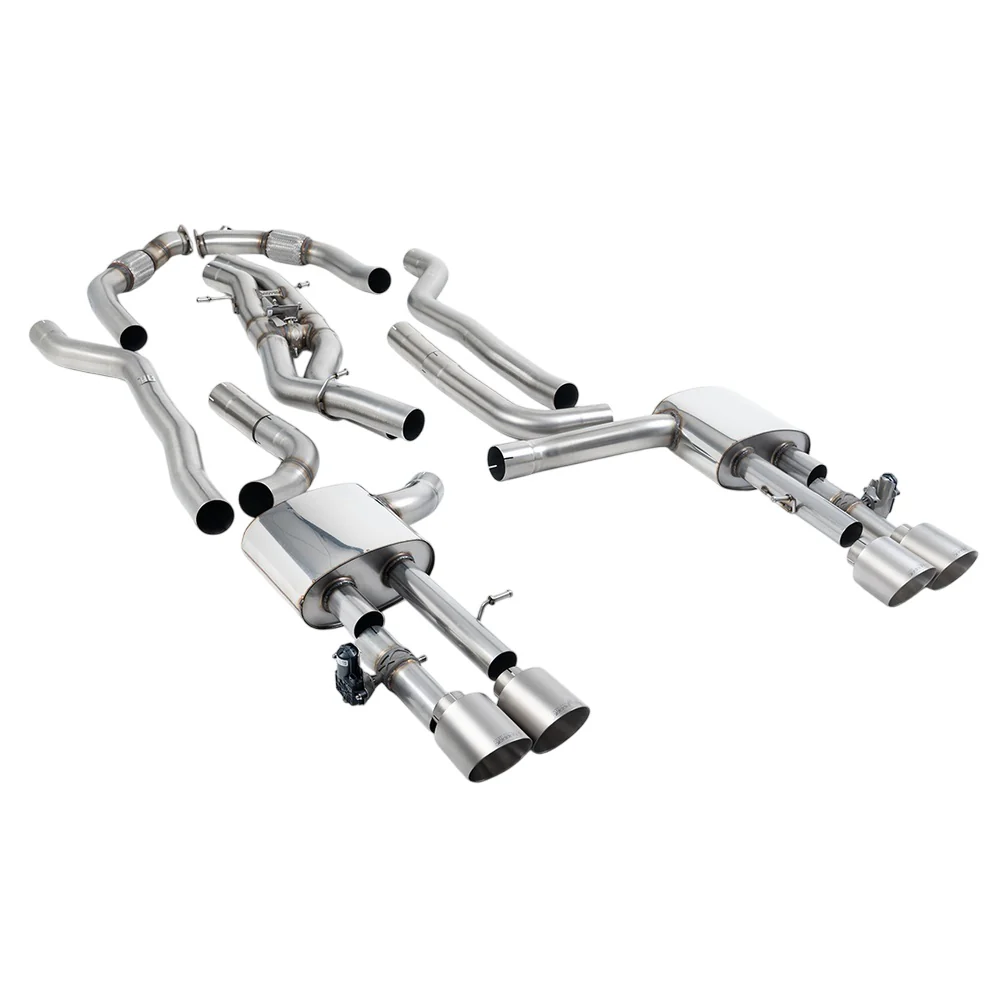 Milltek Cat Back Exhaust Audi S8 D5 4.0 TFSi V8 Saloon / Sedan Long Wheel Base (Non OPF/GPF US/ROW Models) 20-25 - Image 3