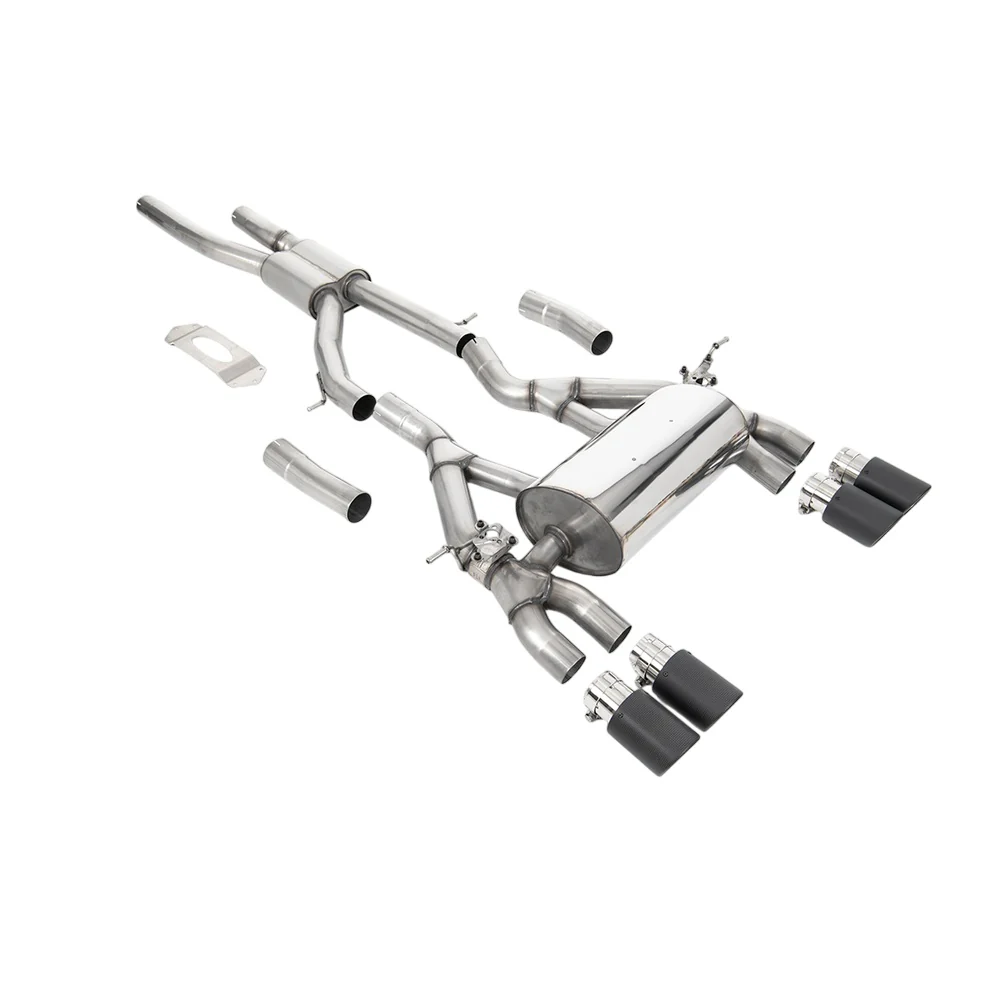 Milltek Cat Back Exhaust BMW 3 Series F80 M3 M3 Competition and M3 CS Saloon (OPF/GPF Models Only) 19-20 - Image 5