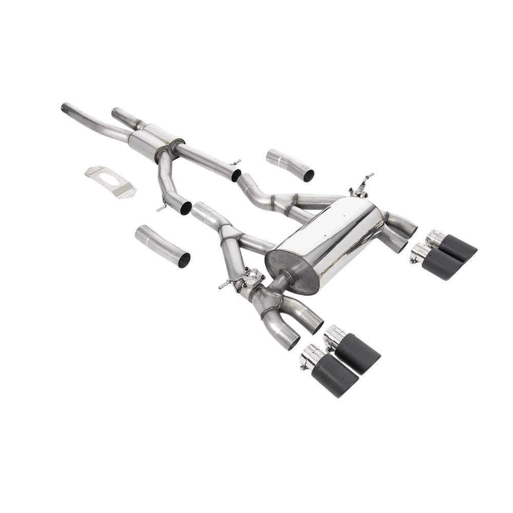 Milltek Cat Back Exhaust BMW 3 Series F80 M3 M3 Competition and M3 CS Saloon (OPF/GPF Models Only) 19-20 - Image 6