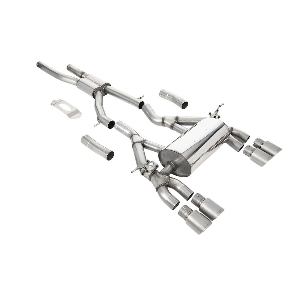 Milltek Cat Back Exhaust BMW 3 Series F80 M3 M3 Competition and M3 CS Saloon (OPF/GPF Models Only) 19-20 - Image 8