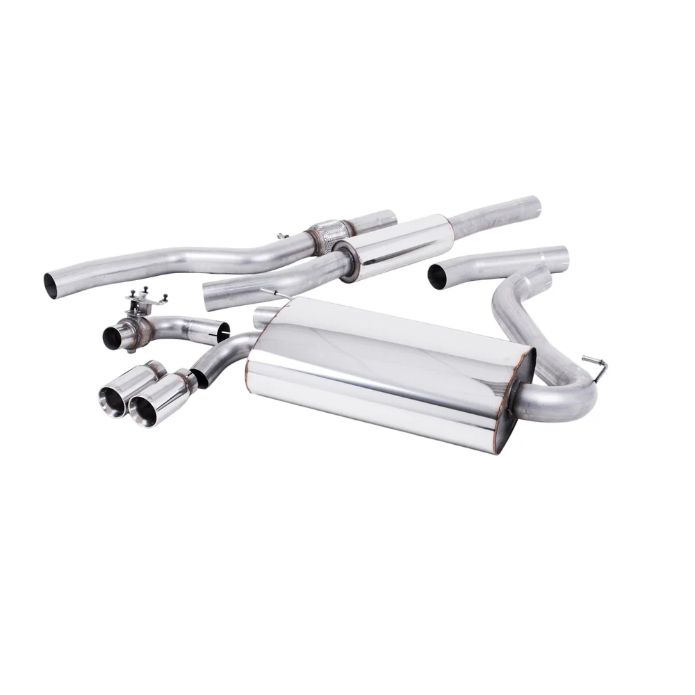 Milltek Cat Back Exhaust BMW 4 Series F32 428i Coupe (Automatic Gearbox without Tow Bar None xDrive and N20 Engine Only) 14-16
