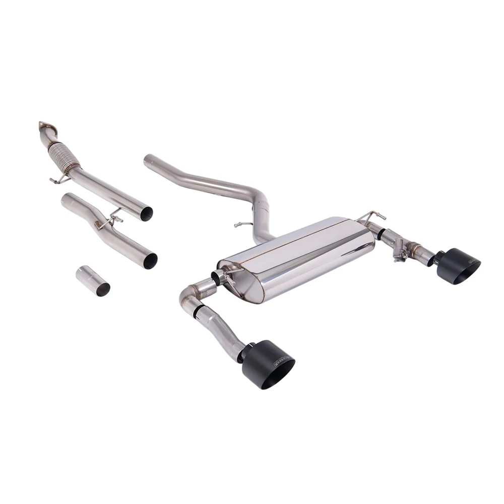 Milltek Cat Back Exhaust Hyundai / Kia Kona N 2.0 Turbo 275hp (Non OPF/GPF Models) 22-25 - Image 4