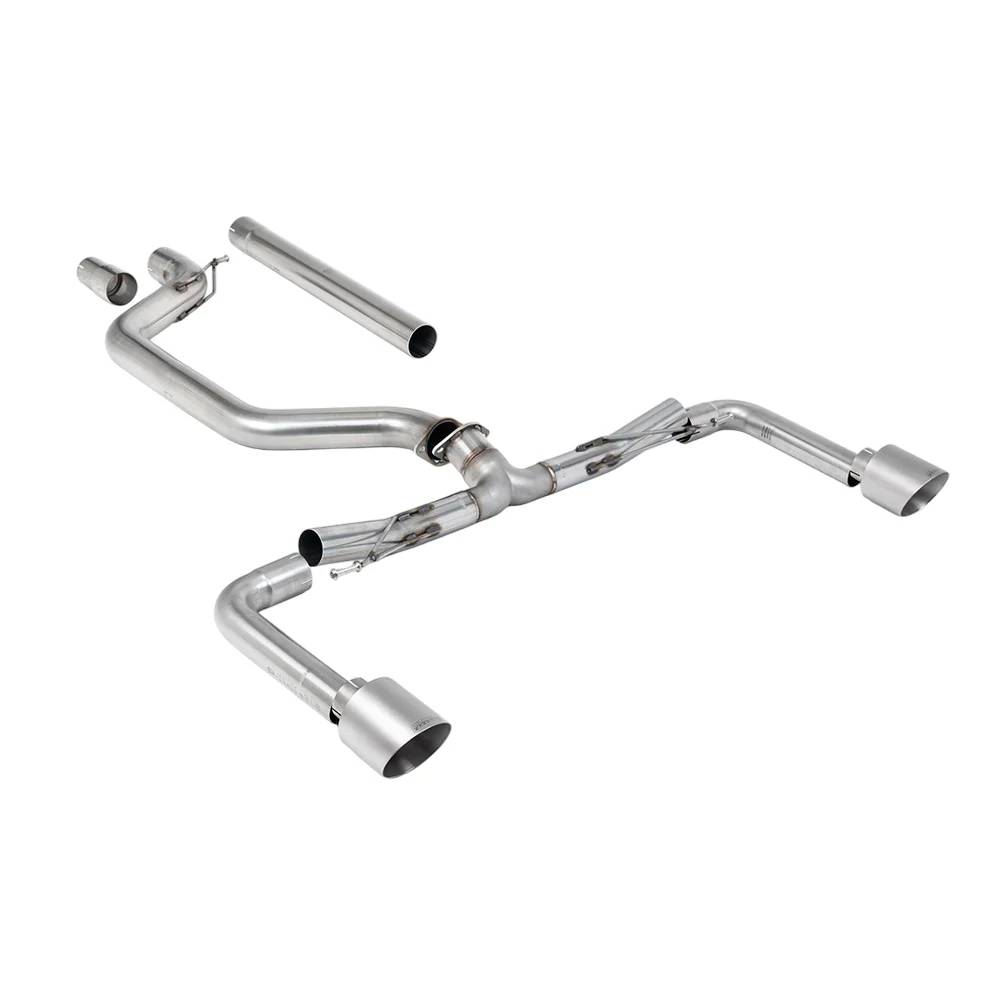 Milltek Cat Back Exhaust Volkswagen Golf Mk8 GTi (245ps Non-GPF / North American Models Only) 21-25 - Image 4