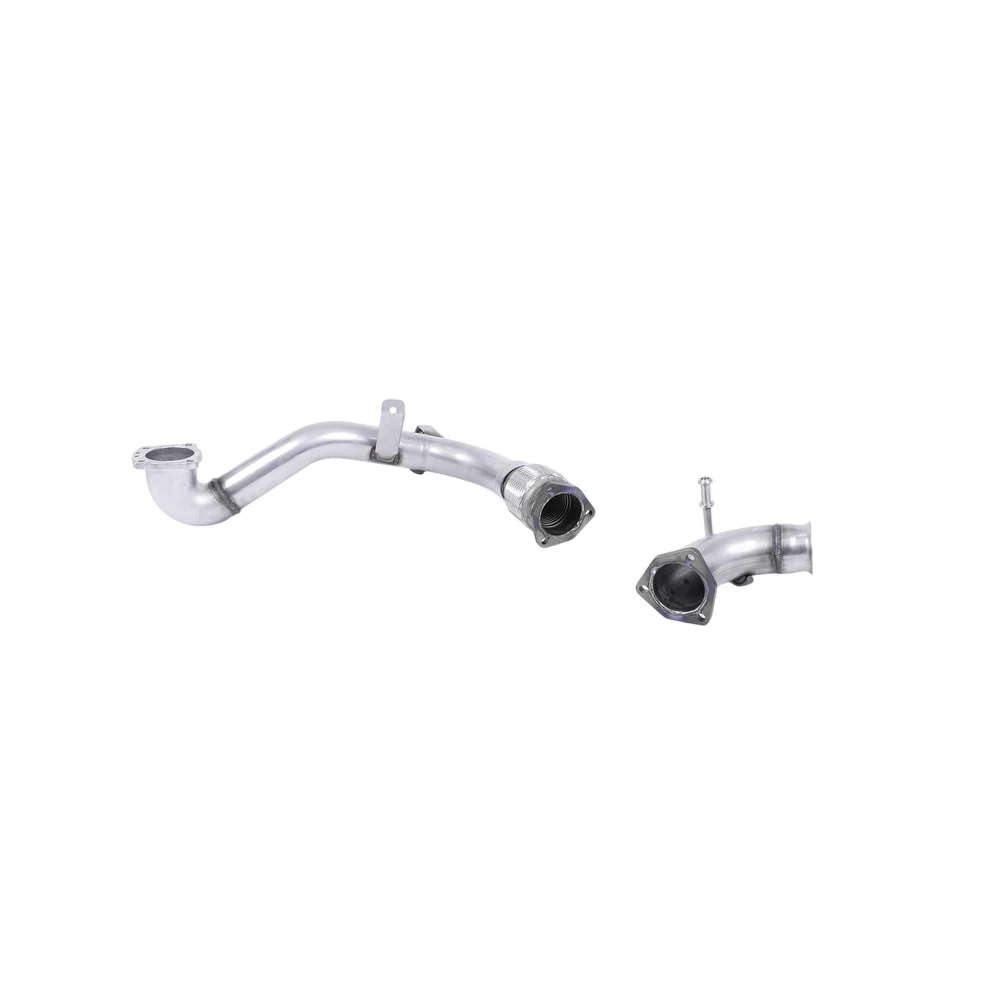 Milltek Large-bore Downpipe and De-cat Exhaust Ford Fiesta Mk8 1.0T EcoBoost ST-Line 3 and 5-Door (Non-OPF/GPF Models Only) 17-19 - Image 2