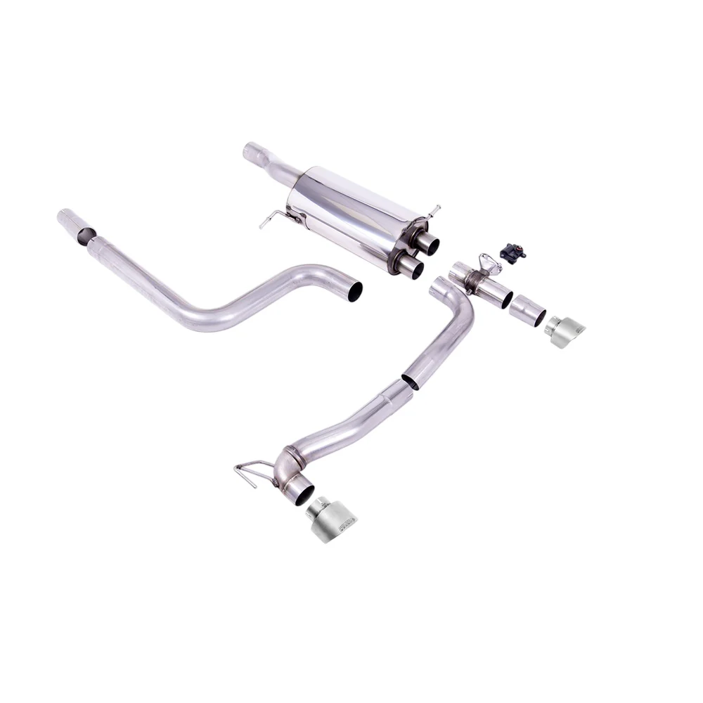 Milltek Cat Back Exhaust Ford Fiesta Mk8 and Mk8.5 ST 1.5 EcoBoost 200PS (Post Sept 2020 Models Only) 20-25 - Image 7